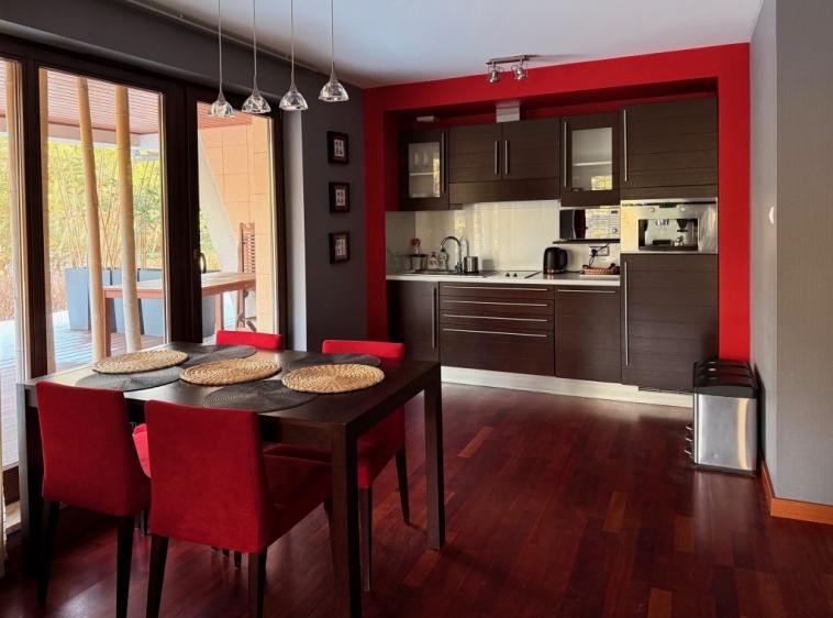 Apartament Hong Kong w Willi na Wydmie  Aneks kuchenny, jadalnia?v=1.0