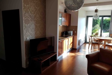 ul. Mestwina - salon z aneksem kuchennym