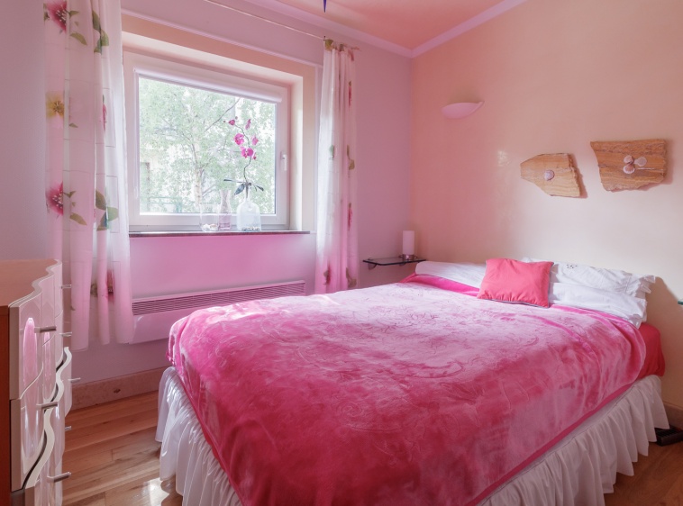 Apartament całoroczny Jurata sypialnia