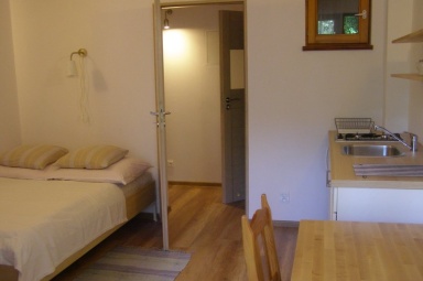 mini apartament na parterze
