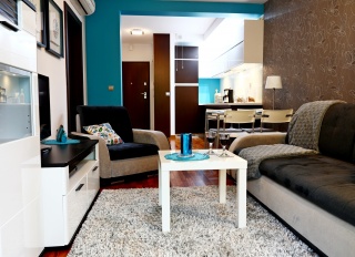 Apartament Turkus - Salon