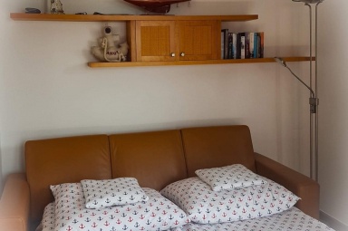 Apa. Aloza7 - miejsce do spanie w pokoju dziennym