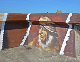 Murale w porcie Hel 