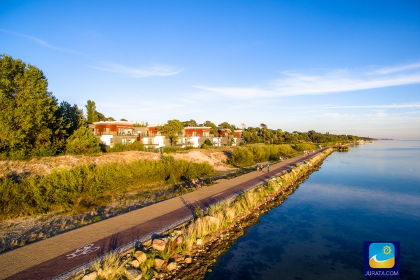 od strony zatoki - nowoczesne apartamenty w Juracie