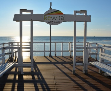 Molo przy Rewita WDW Jurata.